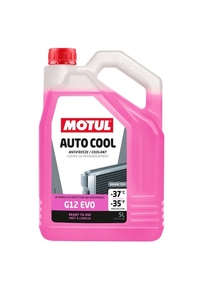Motul Auto Cool G12 Evo Kırmızı Antifriz 5 L