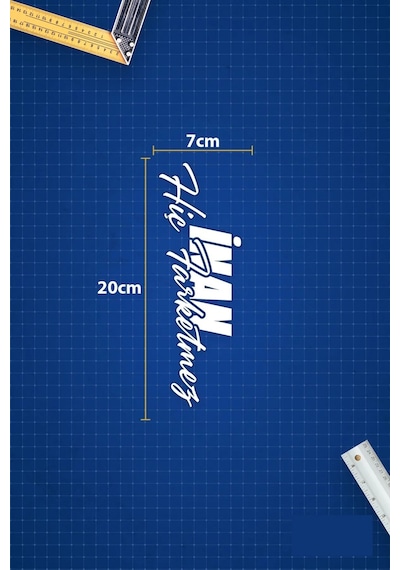 İnan Hiç Farketmez Yazı Jdm Araba-motosiklet Cam Etiket Sticker 20x7cm Oto Sticker