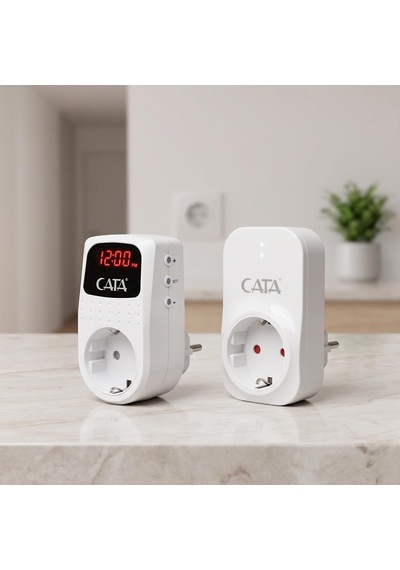Lexroo Dijital Ekranlı Akım Korumalı Priz Cata Ct-9197 Diğer