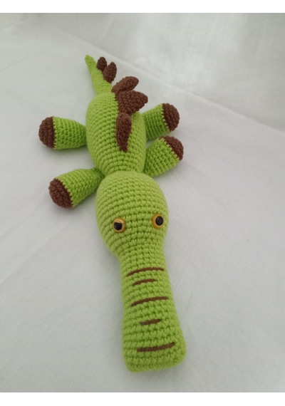Amigurumi Timsah Oyuncak