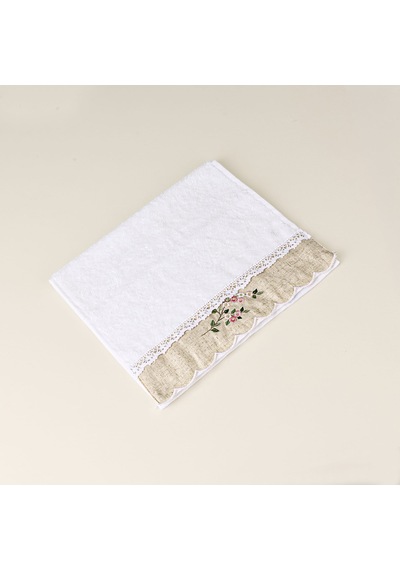 Soft Henry El Havlusu - Ekru - 30x50 Cm Çok Renkli