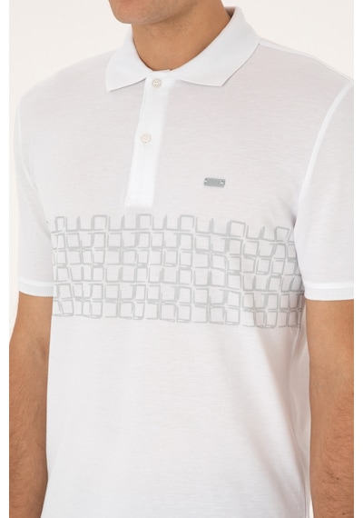 U.s. Polo Assn. Erkek Beyaz Tişört 50324789-vr013 Beyaz
