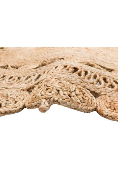 Eko Halı Solo Jüt Ca-109 Natural Oval Dekoratif Jüt Kilim Bej
