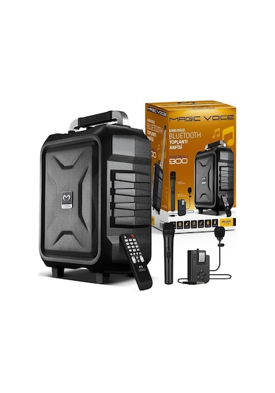 Magicvoice MV-2015 300 W USB SD BT Mikrofonlu Amfi