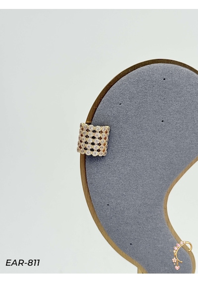 Piercing Kıkırdak Küpe Metal Günlük Şıklık Zarif Hediye Model C834d8 Çok Renkli
