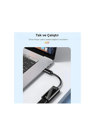 4k 2k Ultra Hd Type C To Hdmı Dönüştürücü Adaptör - Usb-c Tv Monitör Projeksiyon Görüntü Aktarım Kablosu Macbook İpad Samsung Galaxy Huawei Telefon Tablet Uyumlu Çok Fonksiyonlu Çevirici
