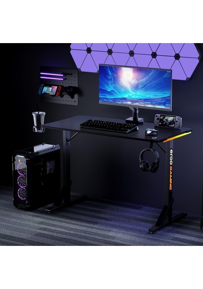 Ergogaming Nova Profesyonel Rgb Oyuncu Masası 112x60 Siyah, Rgb Aydınlatmalı, Karbon Fiber Yüzey Diğer Ergogaming Nova Profesyonel Rgb Oyuncu Masası 112x60 Siyah, Rgb Aydınlatmalı, Karbon Fiber Yüzey Diğer