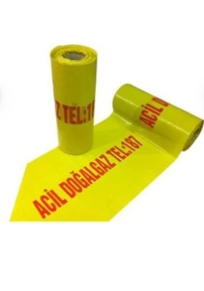 Mega Doğalgaz Ikaz Bandı 40 Cm X 250 M