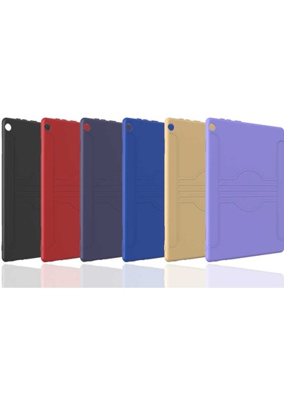 Lenovo M10 Tb-x505f Kılıf Zore Beg Tablet Silikon Arka Kapak