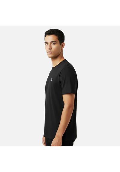 Siyah Fila Erkek Günlük T-shirt Biella Short Sleeve Fam1103.80010 siyah