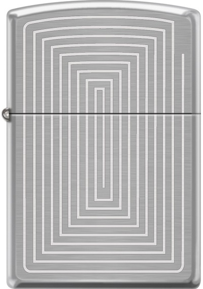 Zippo Çakmak 200squraecspıral Desıgn 1 Numara Gri
