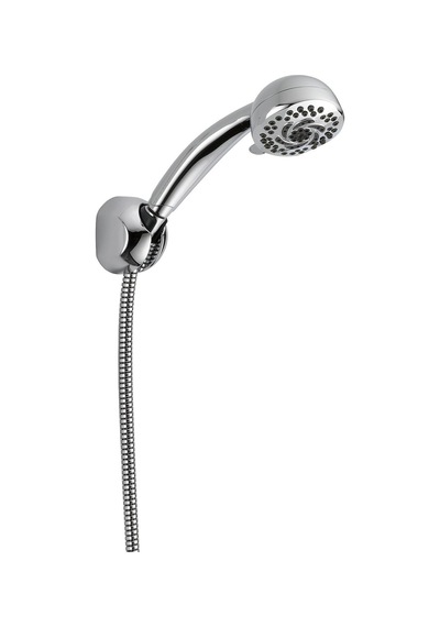 Delta Faucet 55436-pk Premium 5 Ayar Sabit Duvara Monte El Duşu, Krom Açık Mavi