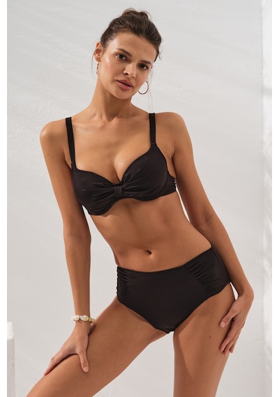 Pierre Cardin Gınger Balenli Kaplı Bikini Takım Siyah231235 231235 Sıyah Siyah