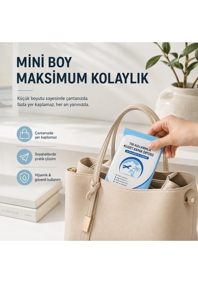 Tek Kullanımlık Hijyenik Klozet Kapağı Örtüsü 50 Adet Seyahat, Kamp, Otel Ve Umumi Tuvaletler İçin Taşınabilir Tuvalet Kapağı Koruyucu, Su Geçirmez Ve Hijyenik Kullanım Şeffaf