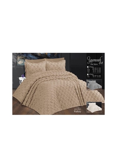 Çift Kişilik Yatak Örtüsü Kapi 3 Parça Yatak Örtüsü Bedspread Diğer