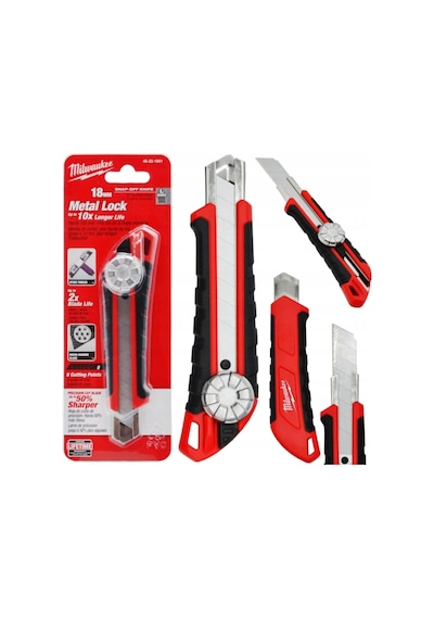 T48221961 Ağır Hizmet Tipi Maket Bıçağı 18mm