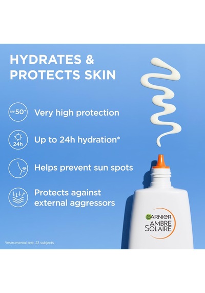 Garnier Ambre Solaire Koyu Leke Karşıtı Güneş Koruyucu Yüz Kremi 50spf 40ml Sku: Smg8690010448835 Açık Bej
