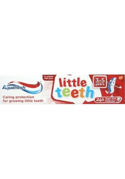 Aquafresh Little Teeth 3 - 5 Yaş Çocuk Diş Macunu 50 ML
