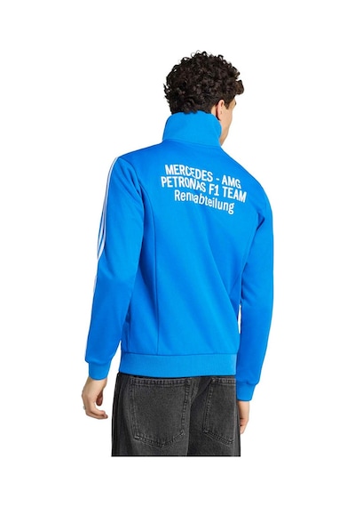 Adidas Erkek Ceket "mercedes - Amg Petronas Formula 1 Team Blue Wonder Track Top" Kt5128 Mavi