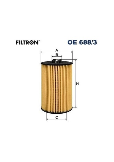 Fıltron Yag Fıltresı Volkswagen Golf Jetta T6 16 20tdı OC01-FILTRON OE6883