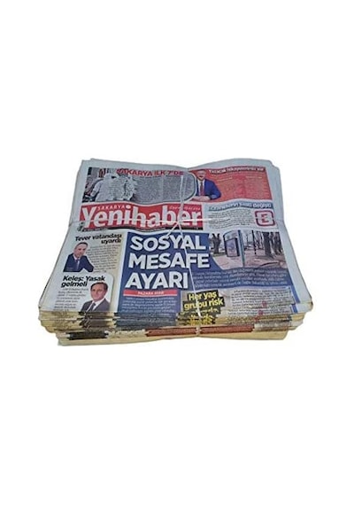 Gazete Kullanılmamış 5 Kg Gazete Eski Tarihli Gazete