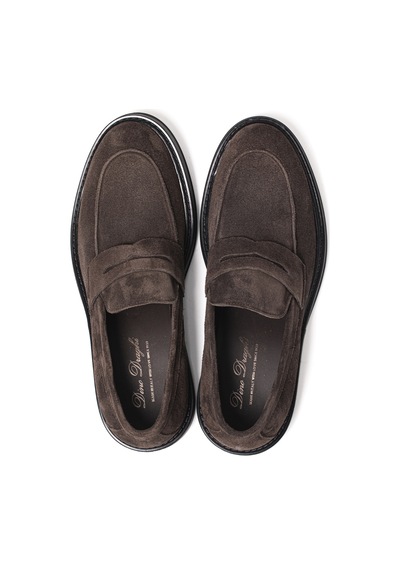 Cacao Dark Brown Oxford Klasik Erkek 1076 - Moss Dino Draghi Kahverengi