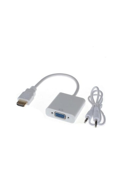 Hdmi To Vga Ses Aktarim Dahil - Hdmi To Vga Çevirici Dönüştürücü