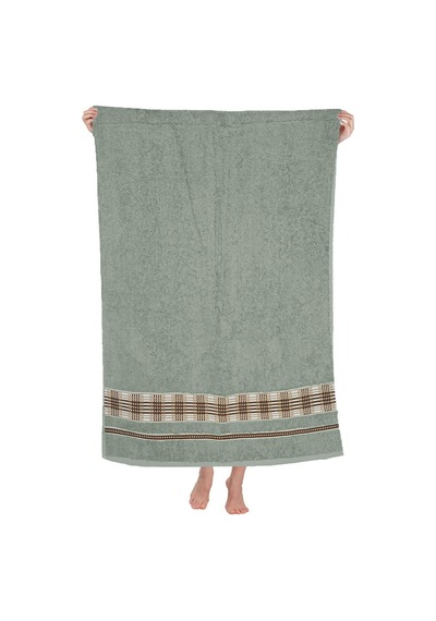 Naturasoft %100 Pamuk Banyo Hamam Havlusu 70x140 Cm Gri