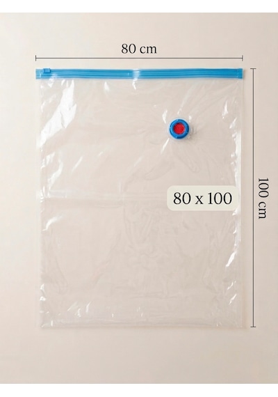 Onton Vakumlu Hurç 80x100 Cm Büyük Boy - %75 Yer Tasarrufu Sağlayan Vakumlu Poşet