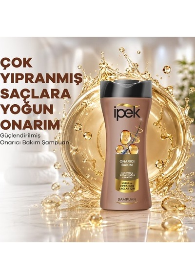İpek Seramid & Keratin & Argan Yağı Kuru Ve Yıpranmış Saçlar İçi IPEK.020