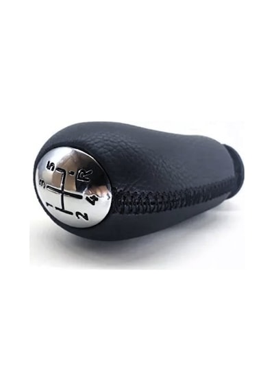 Renault Megane 2 2003-2010 Renault Megane 2 Deri Vites Topuzu Ve Körüğü Takımı Siyah Deri