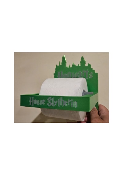 Slytherin Tasarımlı Tuvalet Kağıdı Tutucu Diğer