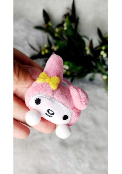 Kuromi Saç Lastik Toka-107 Pembe
