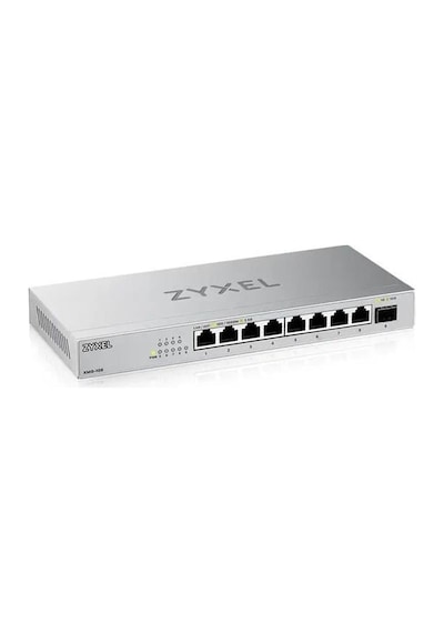 Zyxel 8port Xmg-108 2.5 Gigabit-1-sfp 10gbe Yönetilemez Switch Metal
