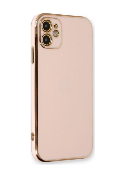 Için Kılıf Olive Plated Pembe 12 İle Uyumlu Kılıf - Pembe