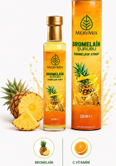 Mervmix Bromelian Şurubu 250 ML