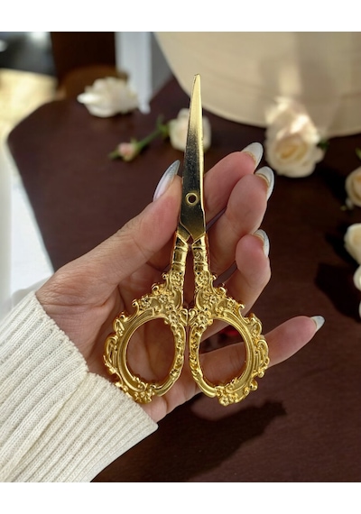 Jasper Söz Nişan Makası Gold