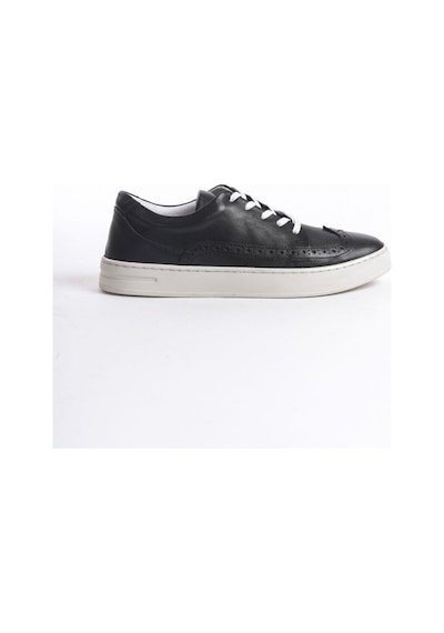Mubiano Hakiki Deri Erkek Spor Ayakkabı & Sneaker Siyah-mbkry013-s Siyah