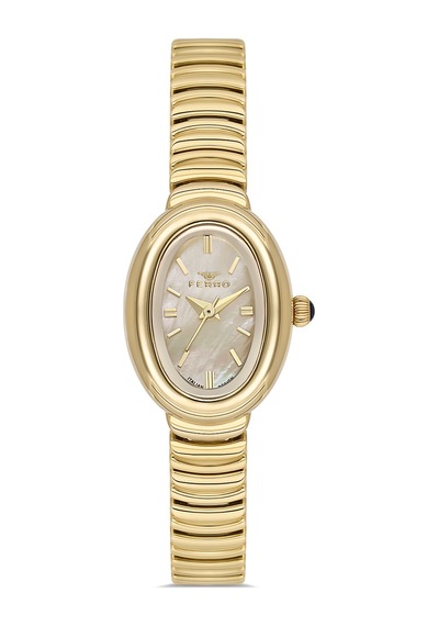 Fl43034a-b4bayan Kol Saati Sarı Sarı