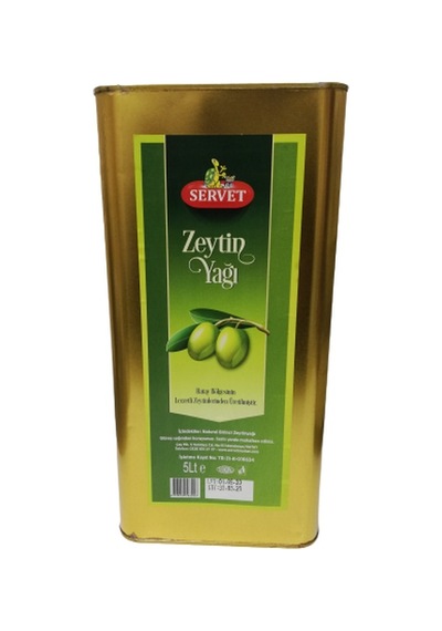 Servet Zeytinyağ Teneke 5 L