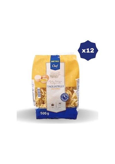 Taglıatelle Makarna 500 Gr - 12 Adet