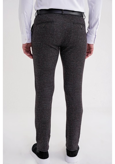P 1208 Pantolon Comfort Siyah Siyah