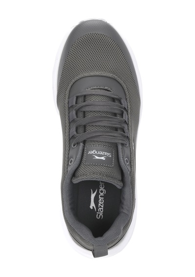 Slazenger Plank I Erkek Büyük Beden Koyu Gri Koşu & Yürüyüş Spor Ayakkabısı