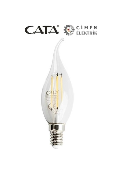 Cata Ct 4062 4w Led Flament Ampul 3200k Günışığı E14 Duy