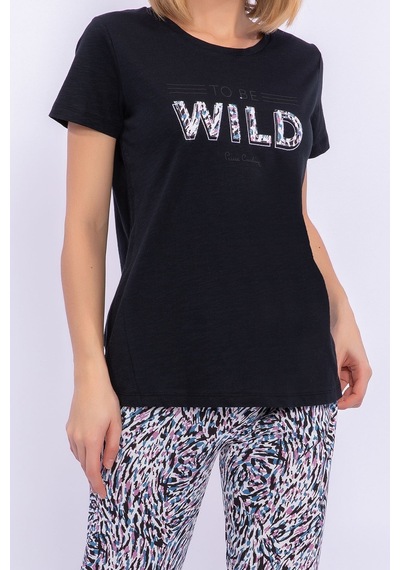 Pierre Cardin Wild Siyah Kadın Slim Fit Takım 5274-29052 Siyah