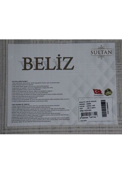 Beliz Viskon Krem Gri Bordürlü Geometrik Desenli Tüylenme Yapmayan Toz Tutmaz Premium Salon Halısı 690 Çok Renkli Beliz Viskon Krem Gri Bordürlü Geometrik Desenli Tüylenme Yapmayan Toz Tutmaz Premium Salon Halısı 690 Çok Renkli