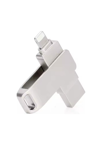256gb İphone Uyumlu Usb Flash Bellek Çift Girişli Lightning Otg Destekli Taşınabilir Depolama-1352