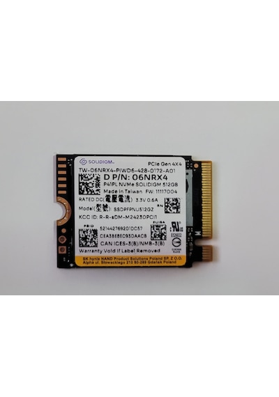 Solidigm P41 Plus 512gb M.2 Nvme 2230 Gen 4x4 Ssdpfpnu512gz