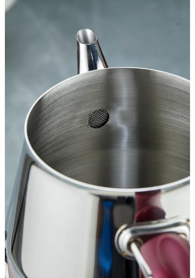 Cooker Everest 18/10 Paslanmaz Çelik Jumno Boy Çaydanlık 2 L Demlik 3,25 L Alt Hazne Çelik
