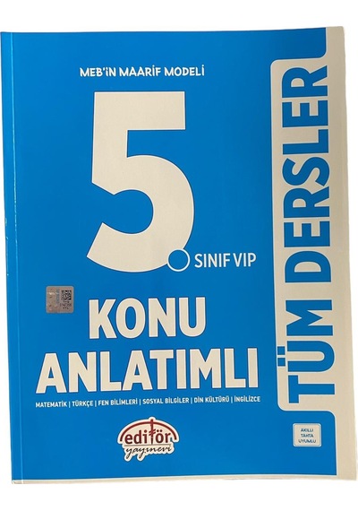 5. Sınıf Tüm Dersler Konu Anlatımı Vip Mavi